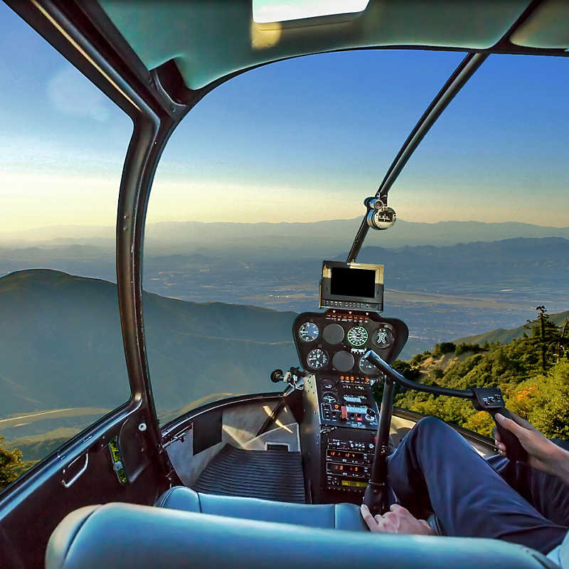 view in the sky for Helicopter Big Bear Tours