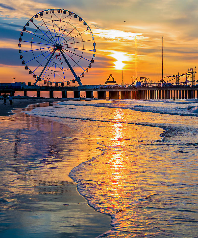 New Jersey Atlantic City Steel Pier Ferris Wheel