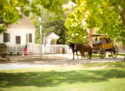 virginia williamsburg horse drawn carriage tours