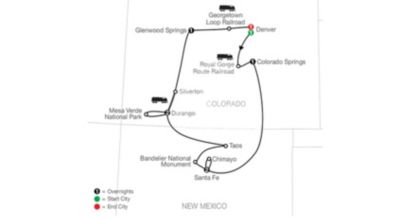 2023 map owner adventures historic trains of the old west
