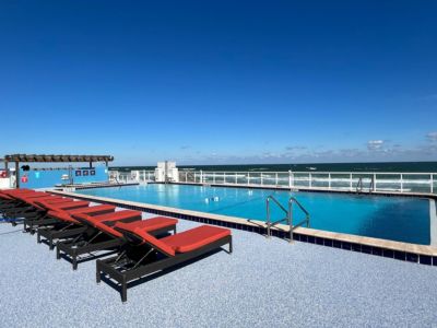 Pool Deck at Casa Del Mar