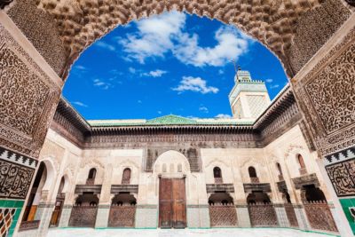 africa morocco madrasa bou inania