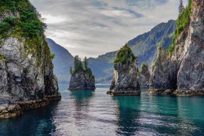alaska seward spire cove kenai fjords national park