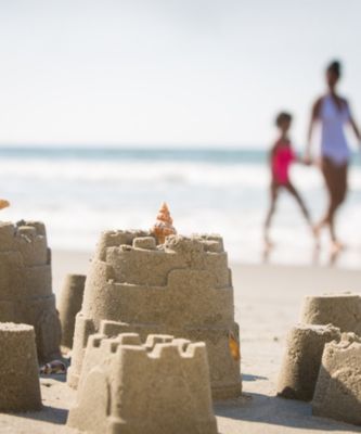 Myrtle Beach Family Beach Sandcastle