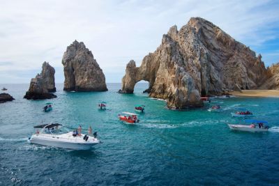 cabo boats aerialshot
