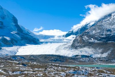Canada alberta icefield highway in jasper national park