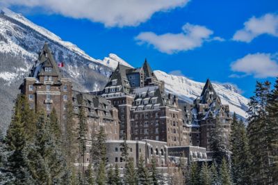Canada historic banff springs hotel