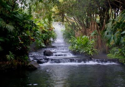 Costa rica hot springs in la fortuna