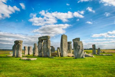 england united kingdom stonehenge blue sky