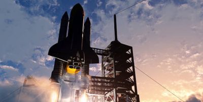 Florida Gulf Coast Space Shuttle Launch