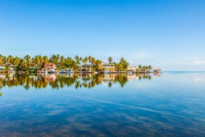 florida keys island homes clear sky 