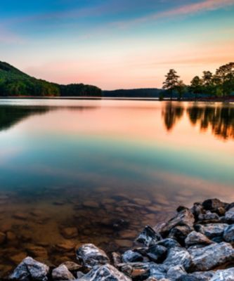 Georgia Marble Hill Lake Allatoona At Red Top Mountain State Park