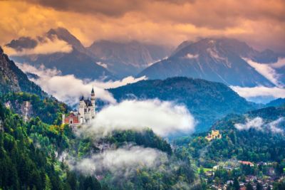 germany neschwanstein castle bavarian alps