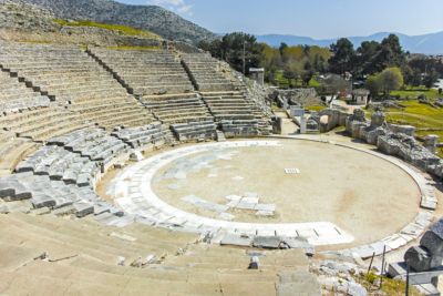 greece philippi the ancient theater