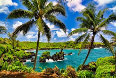 hawaii maui waianapanapa state park black sand