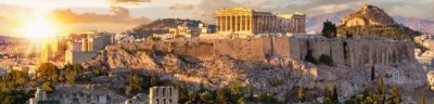 hero greece acropolis of athens summer sunset
