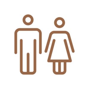icon heart outline with check mark solid circle