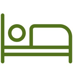 icon person bed