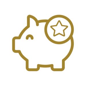 icon piggy bank