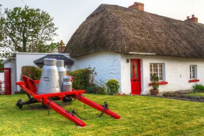 ireland adare irish traditional cottage house
