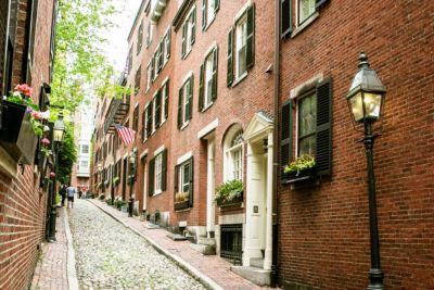 massachusetts boston historic acorn street