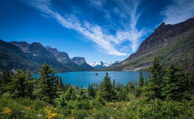 montana wild goose island in st mary lake