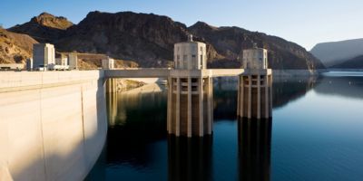 Hoover Dam panoramic view