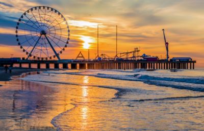 New Jersey Atlantic City Steel Pier Ferris Wheel