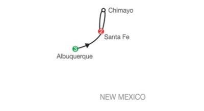 New mexico map owner adventures