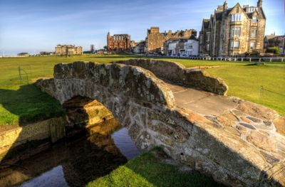 scotland swilcan bridge st andrews old course