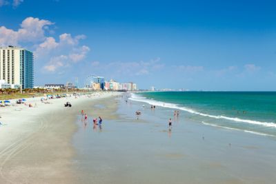 south carolina myrtle beach blue sky