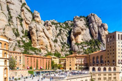 spain monistrol santa maria de montserrat abbey