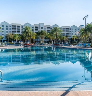 The Fountains Pool during the day