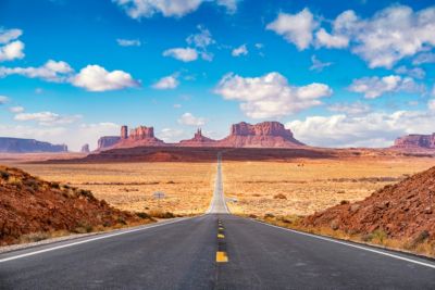 utah monument valley long road forrest gump-point 