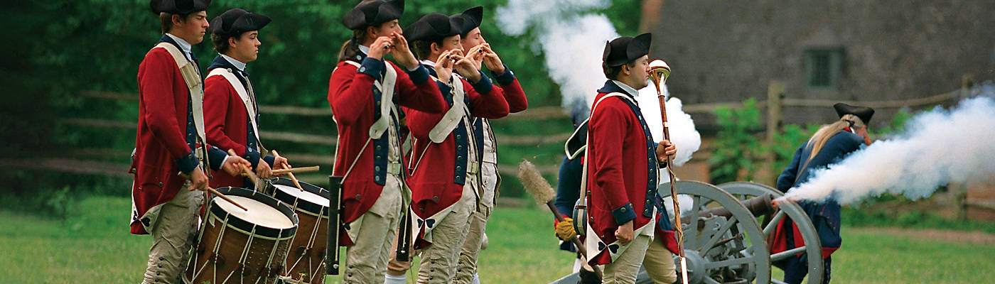 Virginia Williamsburg revolutionary war reenactors history patriotism