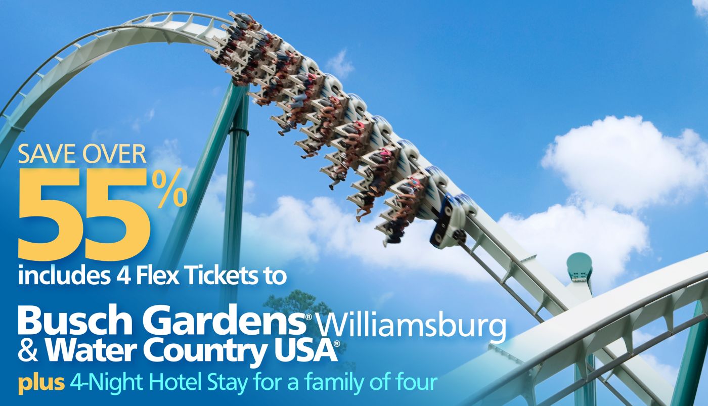 Busch Gardens Williamsburg Family Fun Getaway